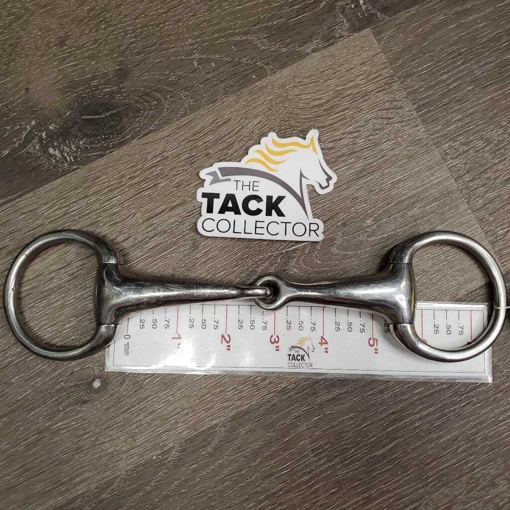 Thick Eggbutt Bradoon Bit *gc, clean, scratches, stains