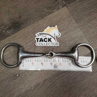 Thick Eggbutt Bradoon Bit *gc, clean, scratches, stains