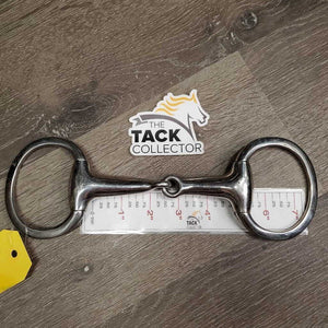 Thick Hollow Mouth Jointed Eggbutt Bit *vgc, clean, mnr scratches & loose joints