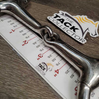 Thick Hollow Mouth Jointed Eggbutt Bit *vgc, clean, mnr scratches & loose joints
