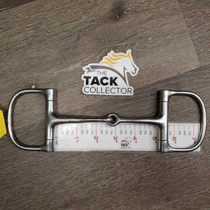 Thin Jointed Small D Ring Bit *gc, clean, stains, scratches, rubs