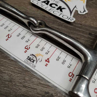 Thin Jointed Small D Ring Bit *gc, clean, stains, scratches, rubs

