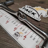 Thin Jointed Small D Ring Bit *gc, clean, stains, scratches, rubs
