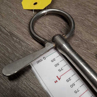 Half Cheek Mullen Mouth Bit *vgc, clean, mnr stains & scratches
