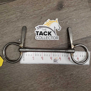 Half Cheek Mullen Mouth Bit *vgc, clean, mnr stains & scratches