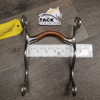 Hi Port Tongue Relief LS Western Curb Bit *gc, clean, chewes, scratches, stains