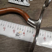 Hi Port Tongue Relief LS Western Curb Bit *gc, clean, chewes, scratches, stains