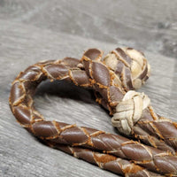 Vintage? Braided Leather & Rawhide Four Plait Vaquero - Californio Show Hobbles *vgc, rubs, suede out pieces
