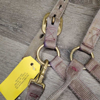 Thick Nylon Halter, adj, snap *fair, v.dirty, v.stains, v.faded, frayed holes, snags, rubs

