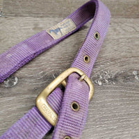 Thick Hvy Nylon Halter *fair, v.frayed, snags, stains, faded, rubs, threads
