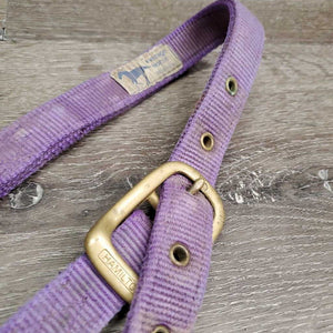 Thick Hvy Nylon Halter *fair, v.frayed, snags, stains, faded, rubs, threads