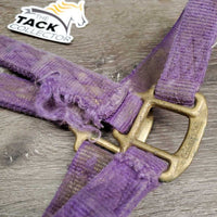 Thick Hvy Nylon Halter *fair, v.frayed, snags, stains, faded, rubs, threads
