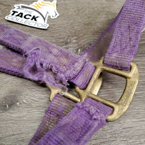 Thick Hvy Nylon Halter *fair, v.frayed, snags, stains, faded, rubs, threads