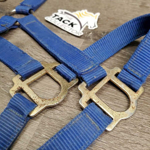 Thin Nylon Halter, spring snap *faiur, rough, shedding, rough, rust