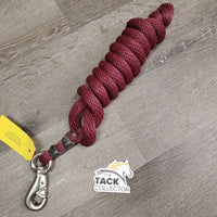 Nylon Lead Rope, Hvy Bull Snap *fair, rubs, snags, frayed, knotted, faded, dirty
