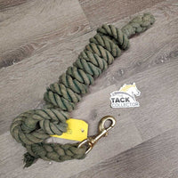 Thick Cotton Lead Rope *gc, v.dirty, faded, mnr rubs, snags