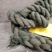 Thick Cotton Lead Rope *gc, v.dirty, faded, mnr rubs, snags
