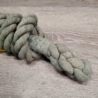 Thick Cotton Lead Rope *gc, v.dirty, faded, mnr rubs, snags