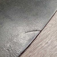 2 Tooled Leather Western Fenders, 2 Spur/Hobble Straps *gc/fair, clean, rubs, xholes, rust, scrapes, torn hardware edge, v.rough edges
