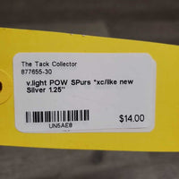 v.light POW SPurs *xc/like new