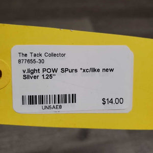 v.light POW SPurs *xc/like new
