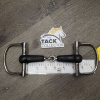Light Jointed Rubber D Ring Bit *gc/fair, chewed/holey, clean, pitted
