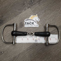 Light Jointed Rubber D Ring Bit *gc/fair, chewed/holey, clean, pitted
