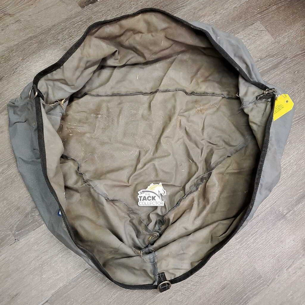 Cordura Corner Feeder *gc/fair, v.dirty, older, stains, snags, frayed inner seam edges