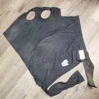 Full Face Lycra Slinky, Pull On *gc/fair, v.dirty, v.rubbed, frayed seams, small holes, snags, undone stitching