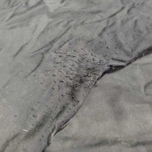 Full Face Lycra Slinky, Pull On *gc/fair, v.dirty, v.rubbed, frayed seams, small holes, snags, undone stitching