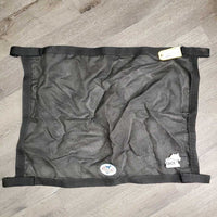 Mesh Trailer Window Screen, velcro *gc/fair, sm holes, bent mesh, puckered seams, clean, stains?residue, threads
