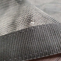 Mesh Trailer Window Screen, velcro *gc/fair, sm holes, bent mesh, puckered seams, clean, stains?residue, threads
