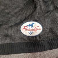 Mesh Trailer Window Screen, velcro *gc/fair, sm holes, bent mesh, puckered seams, clean, stains?residue, threads

