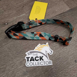 ajdustable Nylon Dog Collar *gc, mnr dirt, stains, edge rubs