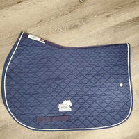 Quilt Jumper Saddle Pad 1x piping *vgc, mnr hair, pills, purckers
