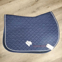 Quilt Jumper Saddle Pad 1x piping *vgc, mnr hair, pills, purckers
