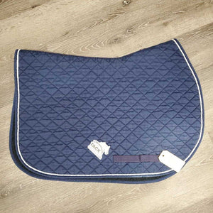 Quilt Jumper Saddle Pad 1x piping *vgc, mnr hair, pills, purckers