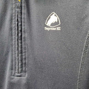 LS Hvy Shirt, 1/2 Zip Up *gc, seam rubs, pills & rubs