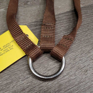 Nylon Western Running Martingale Attachment, snap *gc, v.rusty, older