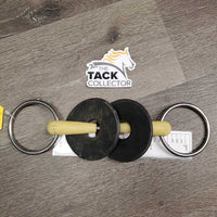 Jointed Loose Ring, Rubber Guards *gc, clean & dirty, stains, scratches, v.mnr chew, discolored

