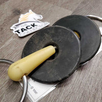 Jointed Loose Ring, Rubber Guards *gc, clean & dirty, stains, scratches, v.mnr chew, discolored
