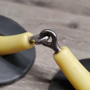 Jointed Loose Ring, Rubber Guards *gc, clean & dirty, stains, scratches, v.mnr chew, discolored