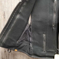 Safety Air Vest, bag, cannister *gc, dirty, NO saddle strap, faded