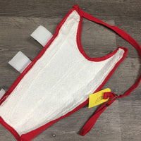 Nylon & Terry Cloth Tail Bag, Nylon Surcingle Attachment, velcro *xc/like new, clean, older
