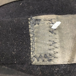 Closed Neoprene Boots, velcro *gc/fair, faded, clean, residue, stains, hairy, marker, unstitched velcro, rubbed off logo