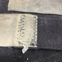 Closed Neoprene Boots, velcro *gc/fair, faded, clean, residue, stains, hairy, marker, unstitched velcro, rubbed off logo
