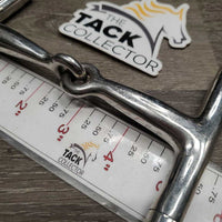 Med D Ring Snaffle Bit *vgc/gc, clean, residue, scratches, scuffs