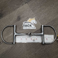 Med D Ring Snaffle Bit *vgc/gc, clean, residue, scratches, scuffs
