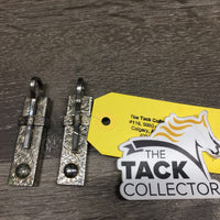 2 Quick Release Engraved Western Bit Hangers *xc, mnr residue