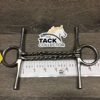 Double Twisted Wire Full Cheek Bit *gc, dirt, residue/gunk
